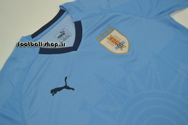 پیراهن اول اورجینال آستین کوتاه جام جهانی 2018 اروگوئه-بی نام-Puma