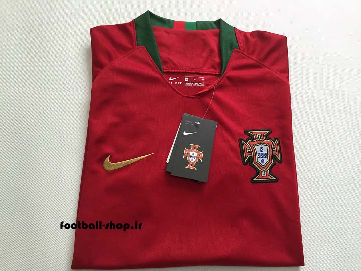 پیراهن اول اورجینال آستین کوتاه جام جهانی 2018 پرتغال-بی نام-Nike