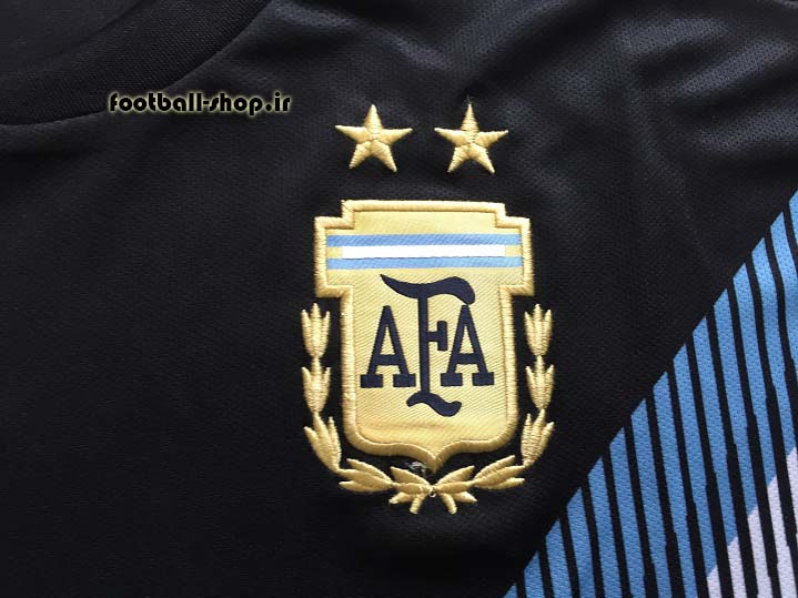 پیراهن دوم اورجینال آستین کوتاه جام جهانی 2018 آرژانتین-بی نام-Adidas