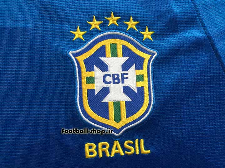 پیراهن دوم اورجینال آستین کوتاه جام جهانی 2018 برزیل-بی نام-Nike