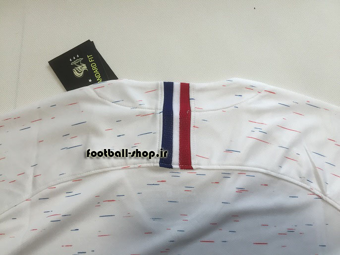 پیراهن دوم اورجینال آستین کوتاه 2018 بچگانه فرانسه-Nike
