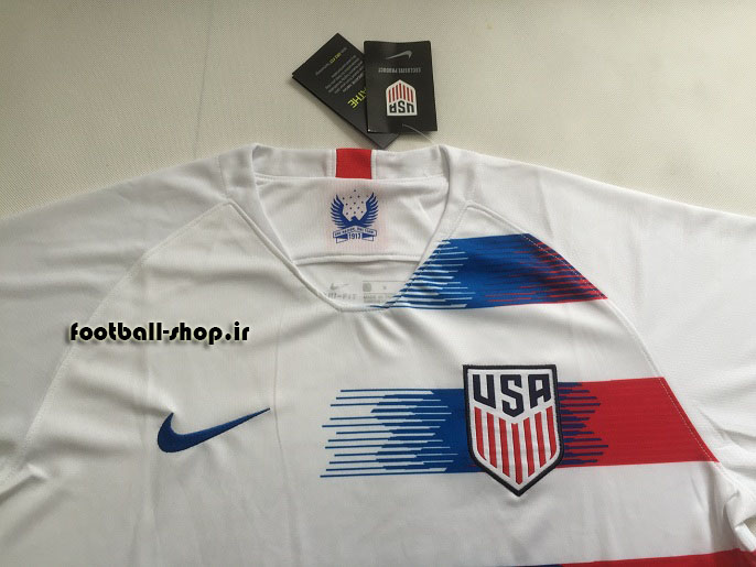 پیراهن اول اورجینال آستین کوتاه جام جهانی 2018 آمریکا-Nike