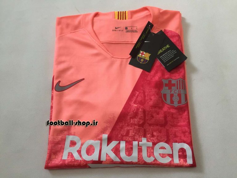 پیراهن سوم آستین کوتاه اریجینال بارسلونا 2018/19-بی نام-Nike