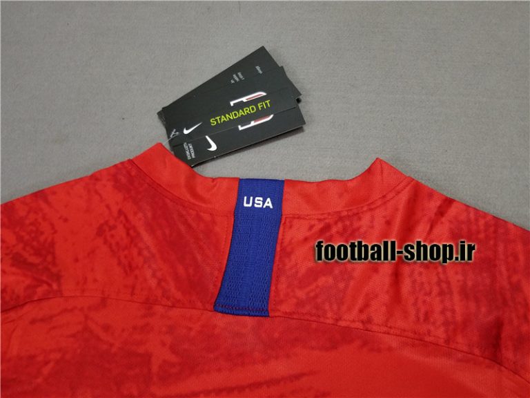 پیراهن دوم قرمز اورجینال 2019-2020 آمریکا-بی نام-Nike