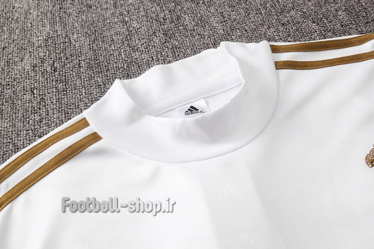 سویشرت شلوار گرید یک +A سفیدمشکی 2020 رئال مادرید-Adidas