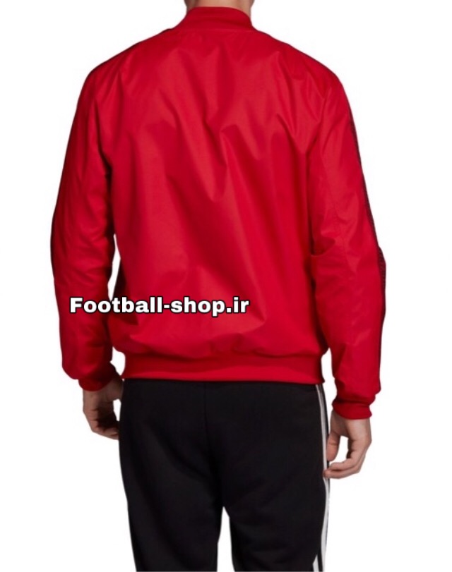 گرمکن شلوار قرمزمشکی +A اورجینال 2020 منچستریونایتد-Adidas