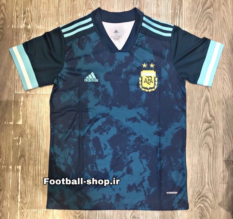 ‎پیراهن دوم آستین کوتاه اورجینال 2020-2021 آرژانتین-Adidas