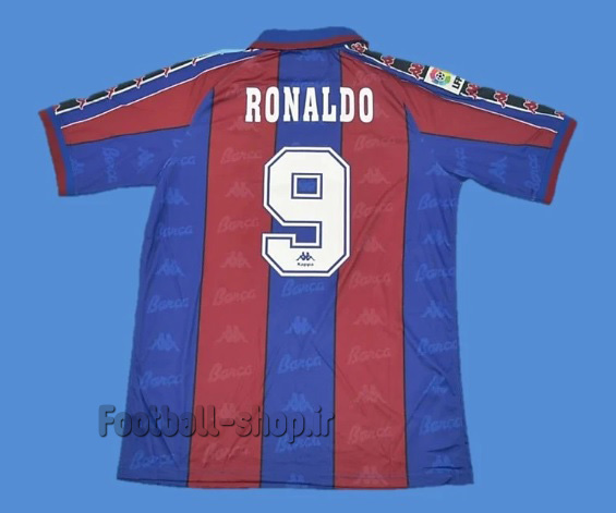 لباس اورجینال کلاسیک 1996 “رونالدو نازاریو”بارسلونا-Nike
