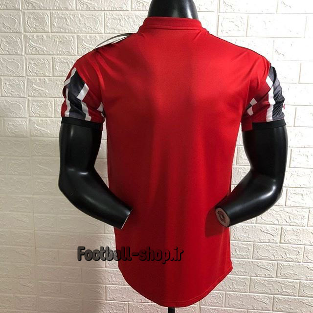 لباس دوم قرمز مشکی گرید یک +A اریجینال 2020 سائوپائولو-Adidas