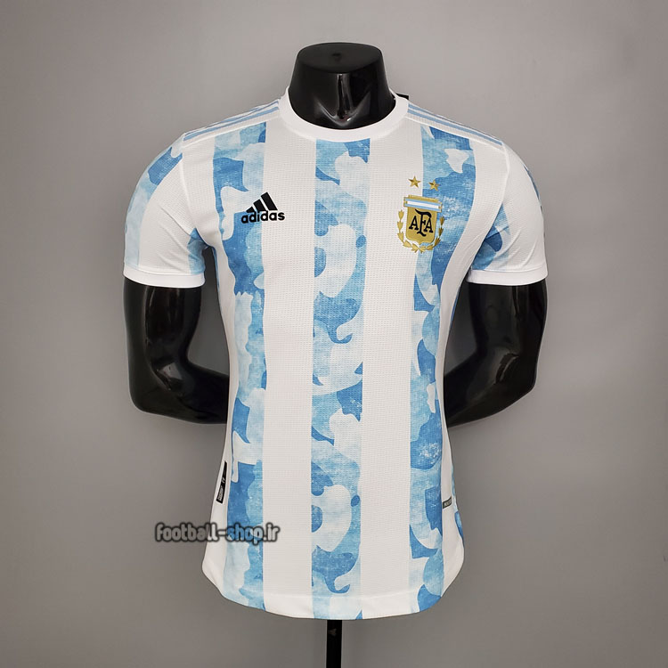 ‎لباس اول ورژن بازیکن اریجینال درجه یک +A آرژانتین2021-Adidas