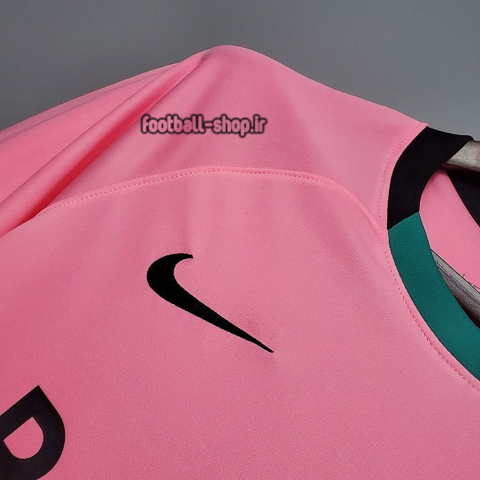‎لباس سوم صورتی اریجینال درجه یک آ پلاس بارسلونا 2021-Nike
