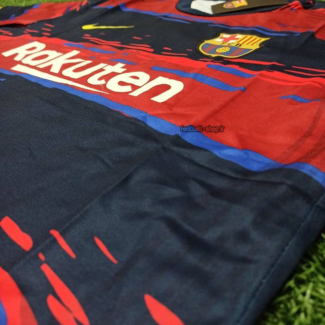 لباس هواداری ورژن بازیکن اریجینال آ پلاس بارسلونا 2021-Nike