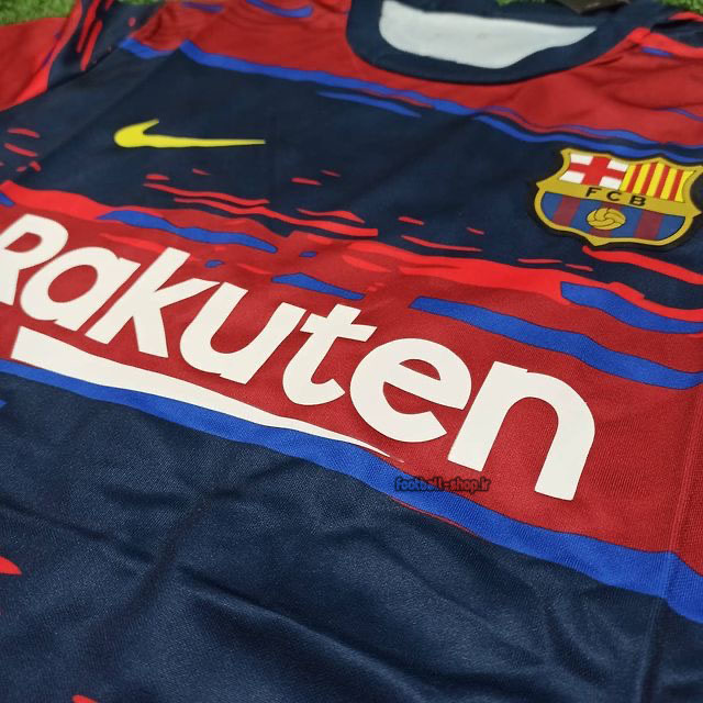 لباس هواداری ورژن بازیکن اریجینال آ پلاس بارسلونا 2021-Nike