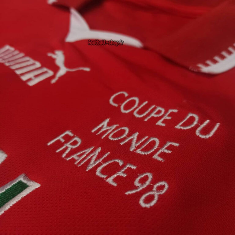 لباس ایران جام جهانی 1998 قرمز +A اریجینال-پوما