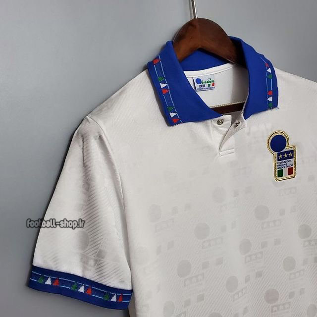 لباس کلاسیک ایتالیا 1994 سفید اریجینال +A-نایکی