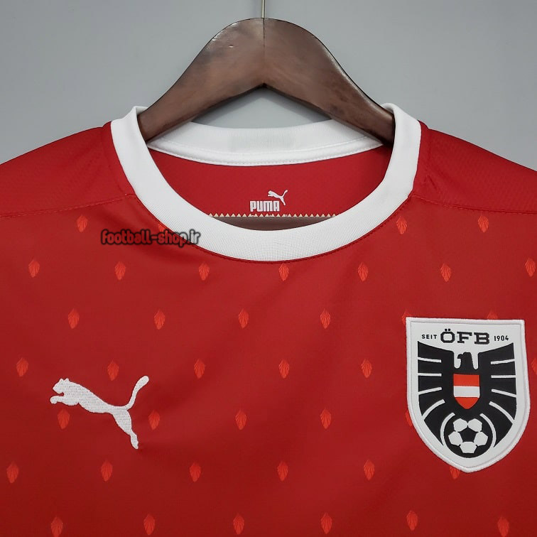 لباس اول قرمز اتریش اریجینال +A یورو 2020-پوما
