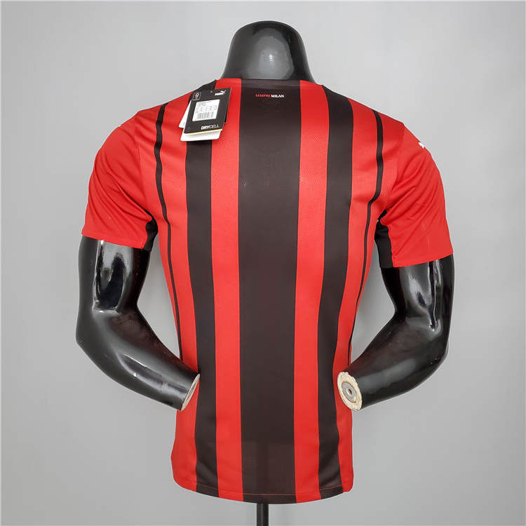 لباس اول قرمز مشکی اریجینال ورژن بازیکن +A آث میلان 2022-Puma