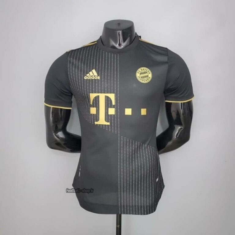 لباس دوم مشکی +A بایرن مونیخ ورژن بازیکن 2022-Adidas