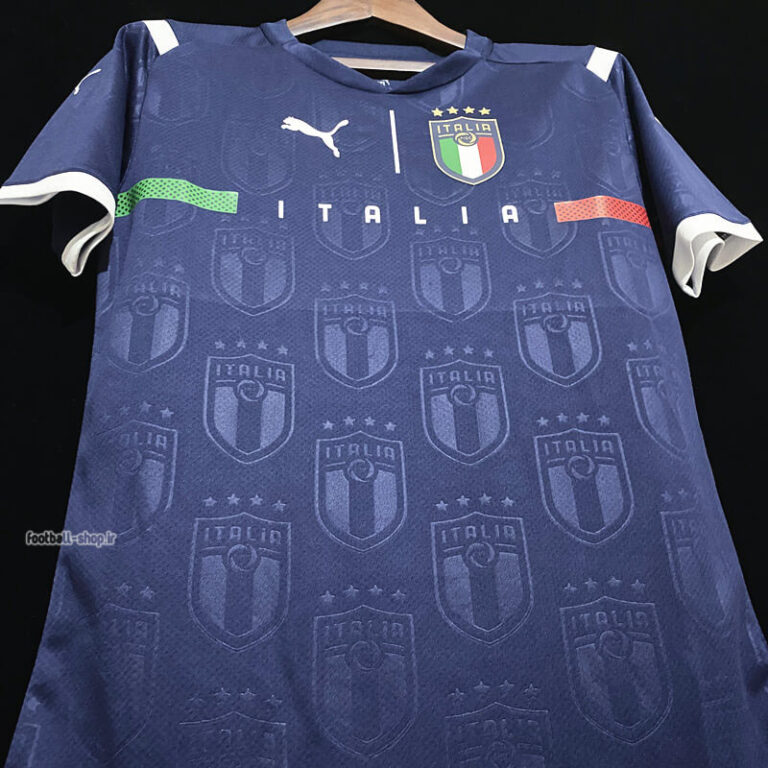 لباس گلری سرمه ای ایتالیا ورژن بازیکن +A یورو 2020-پوما