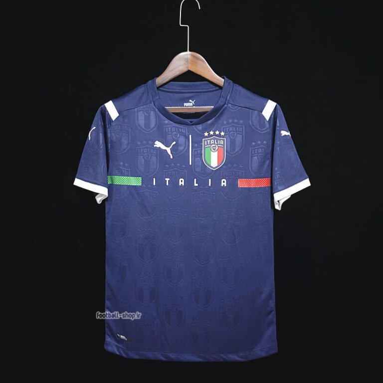 لباس گلری سرمه ای ایتالیا ورژن بازیکن +A یورو 2020-Puma