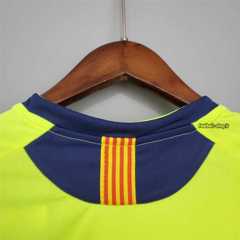 لباس کلاسیک بارسلونا فسفری اریجینال +A فصل 2005-2006-Nike