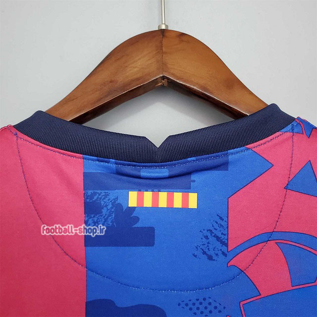 لباس اول اروپایی بارسلونا 2022 آ پلاس اریجینال-نایکی