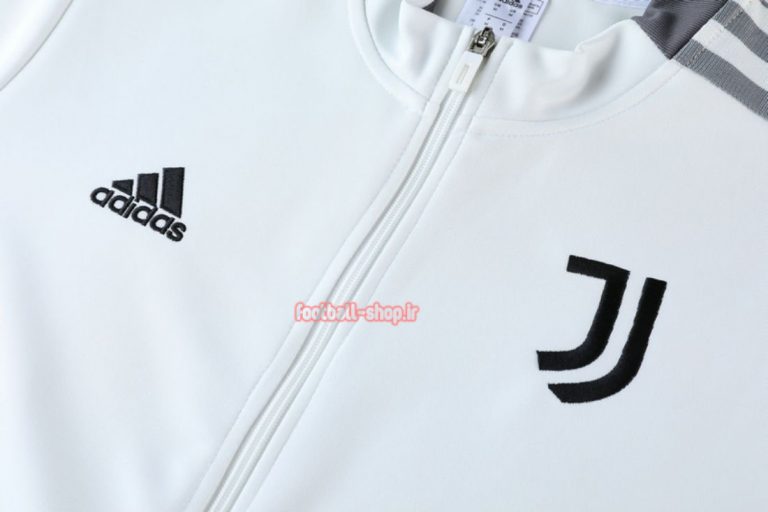 ست گرمکن شلوار سفید مشکی +A اریجینال 2022 یوونتوس-Adidas
