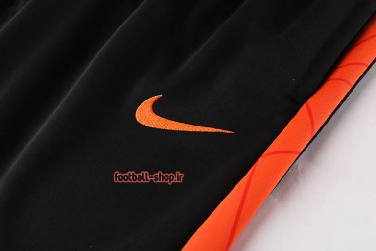 ست گرمکن شلوار نارنجی +A اریجینال 2022 هلند-Nike