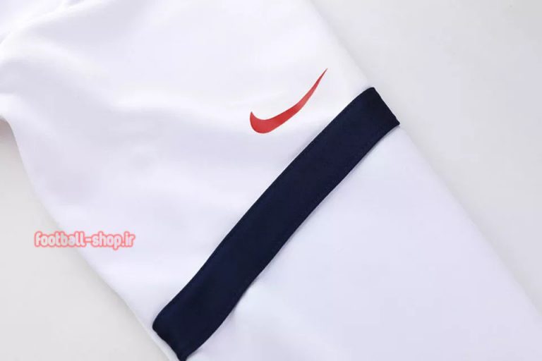 ست گرمکن شلوار سفید +A اریجینال 2022 فرانسه-Nike