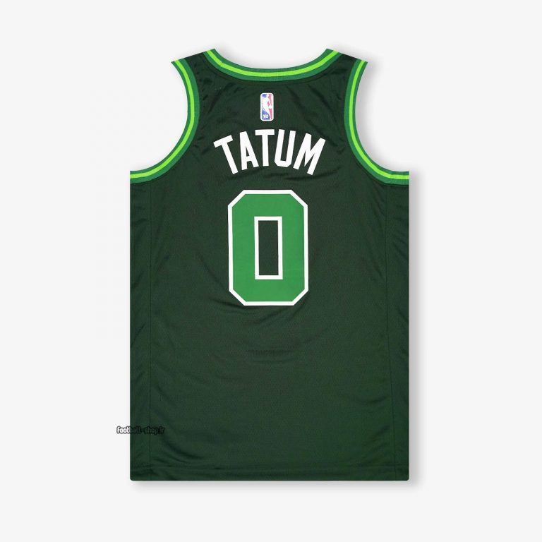 ست رکابی و شلوارک بسکتبال بوستون سلتیکس سبز اریجینال -جیسون تیتوم 0-نایکی