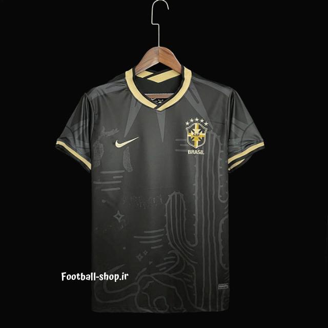 لباس مشکی برزیل 2023 کاکتوسی اریجینال-نایکی